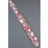 Red, Pink & White Roses - Skinny Pink Cotton Tie