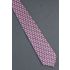 A Rhinoceros Face Off - Pink Silk Neck Tie