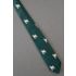 Pug Dog Allover - 1980's Slim Green Vintage Tie