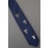 Bighorn Sheep - Hand Painted Navy Necktie