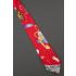 Bull Stock Market Broke - Red Silk Nicole Miller Tie