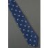 Blue For You Hearts on Navy Silk Necktie