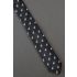 Dog Wears Bandana - Skinny Black Chaps Tie
