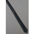 Seven Triangle Flourish - 1960's Skinny Black Tie