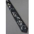Hockey Player Outline - Black Sports Necktie